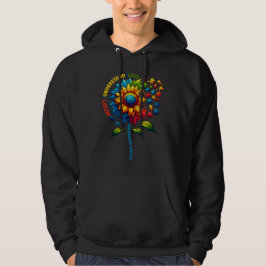 Autisme Awareness Sunflower Hoodie