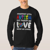 Autisme Awareness Support Autism Kinder for mam Da T-shirt (Voorkant)