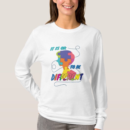 Autisme Awareness T-shirt | ADHD-Shirten | Autisme (Voorkant)