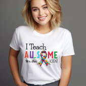 Autisme Awareness Teacher T-shirt