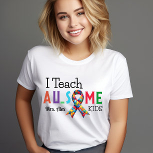 Autisme Awareness Teacher T-shirt