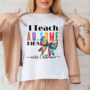 Autisme Awareness Teacher T-shirt