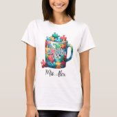 Autisme Awareness Teacher T-shirt (Voorkant)