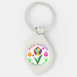 Autisme Awareness Tulip Sleutelhanger
