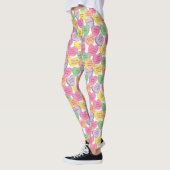 Autisme Awareness Valentijn Heart Snoep Gezegden Leggings (Links)