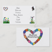 Autisme Awareness visitekaartjes (Voorkant / Achterkant)