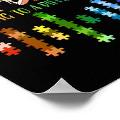 Autisme Awareness voor Disabilities Awareness Day Poster (Hoek)