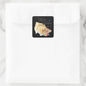 Autisme Awareness What Maakt you Different Lion Ma Vierkante Sticker (Tas)