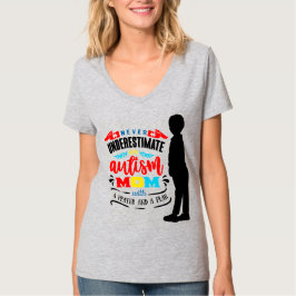 Autisme Awareness - Women's Basic V-Neck T-Shirt