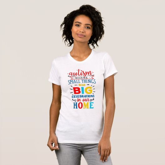Autisme Awareness Women's TShirt (Voorkant volledig)