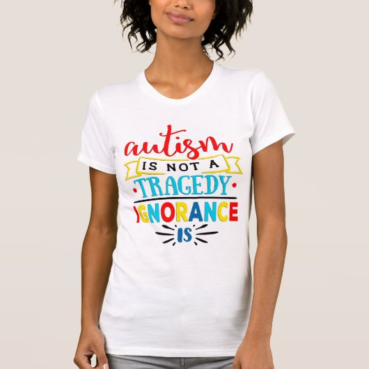 Autisme Awareness Women's TShirt (Voorkant)