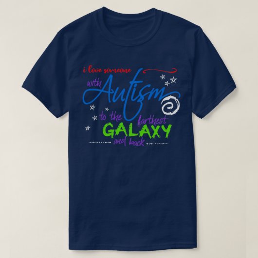 Autisme AwarenessTShirt 9 T-shirt (Design voorkant)