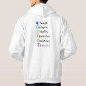 Autisme Awarness Sweatshirt (Achterkant)
