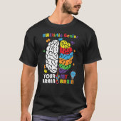 Autisme Awetistic Genius Brain Autistic T-shirt (Voorkant)