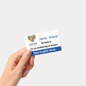 Autisme Badge (Handheld)