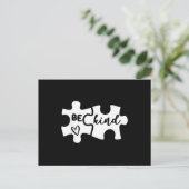 Autisme Be Child Briefkaart (Staand voorkant)