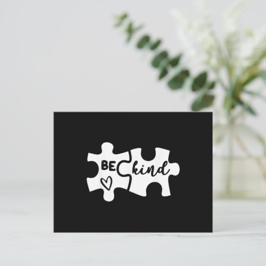 Autisme Be Child Briefkaart (Staand voorkant)