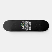 Autisme Bewust Oma Persoonlijk Skateboard (Horizontaal)