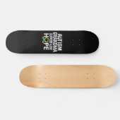 Autisme Bewust Oma Persoonlijk Skateboard (Horizontaal)