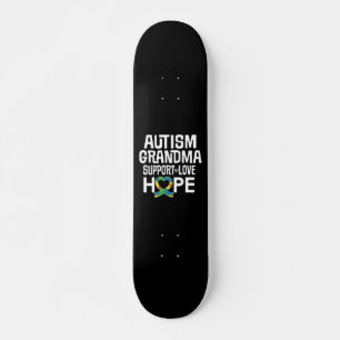 Autisme Bewust Oma Persoonlijk Skateboard
