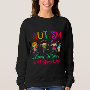Autisme bewust van de wereld van verschil A Trui