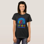 Autisme Bewustheid Het is O K om Iverse luipaard t T-shirt (Voorkant volledig)