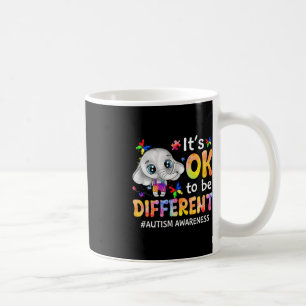 Autisme Bewustheid Het is oké om een ander ellefan Koffiemok