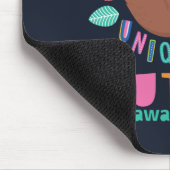 Autisme Bewustheid laat je unieke karakter niet lo Muismat (Hoek)