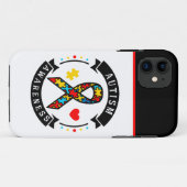 Autisme Bewustheid - Robuust Apple iPhone 11 Hoesj Case-Mate iPhone Case (Achterkant (horizontaal))