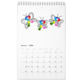 Autisme Bewustmaking 12-maands kalender (Jan 2026)