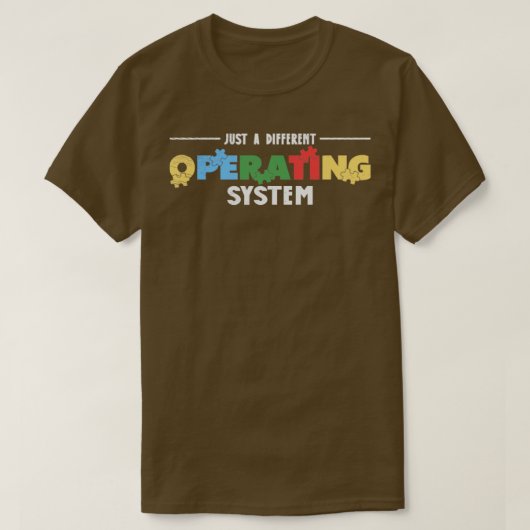 Autisme Bewustmaking Neurodiversity Autistic5 T-shirt (Design voorkant)