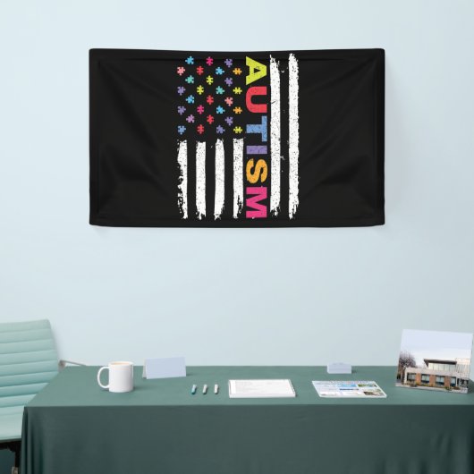 AUTISME BEWUSTMAKING - VLAG SPANDOEK (Beurs)