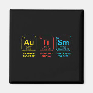 Autisme Bewustmaking Vrouwen Mam Kinder Acceptatie Magneet