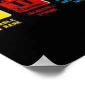 Autisme Bewustmaking Vrouwen Mannen Kinder element Poster (Hoek)