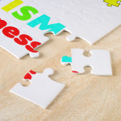 Autisme-bewustmakingsboom Legpuzzel (Zijkant)