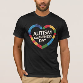 Autisme-bewustmakingsdag T-shirt