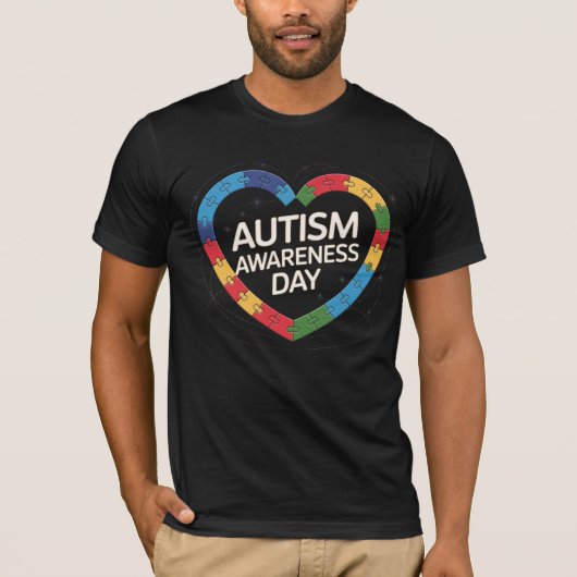 Autisme-bewustmakingsdag T-shirt (Voorkant)