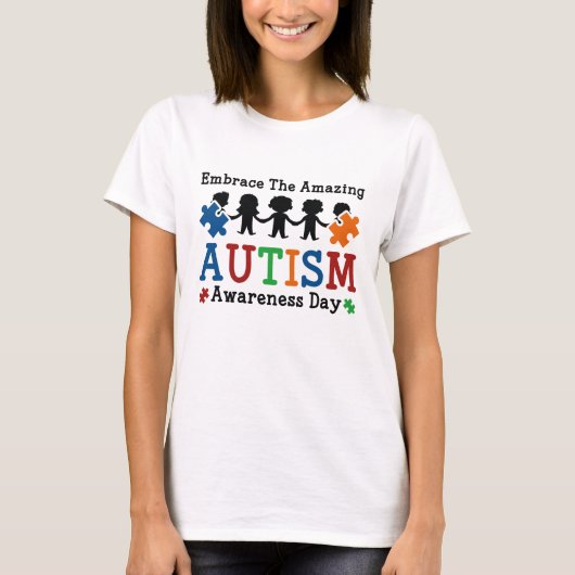 Autisme-bewustmakingsdag T-shirt (Voorkant)