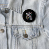 Autisme Bewustmakingsdier Het is oké om te worden Ronde Button 5,7 Cm (In situ)