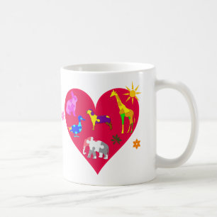 Autisme-bewustmakingsdieren Koffiemok