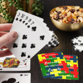 Autisme-bewustmakingskaarten Pokerkaarten (Insitu)