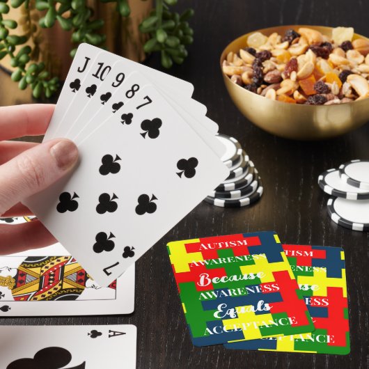 Autisme-bewustmakingskaarten Pokerkaarten (Insitu)