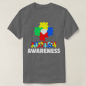 Autisme bewustmakingsmaand autisme dag autistisch t-shirt (Design voorkant)