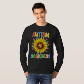 Autisme-bewustmakingsmaand puzzelstukautisme t-shirt (Voorkant volledig)