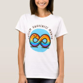 Autisme-bewustmakingsmaand T-shirt (Voorkant)