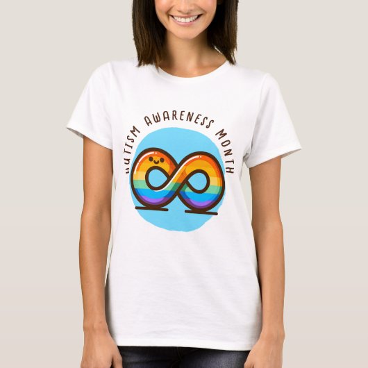 Autisme-bewustmakingsmaand T-shirt (Voorkant)