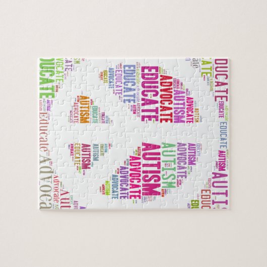 Autisme-bewustmakingsproducten Legpuzzel (Horizontaal)