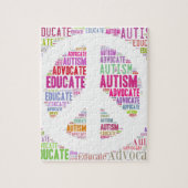 Autisme-bewustmakingsproducten Legpuzzel (Verticaal)