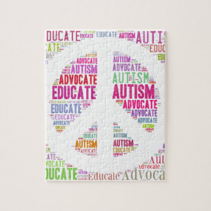 Autisme-bewustmakingsproducten Legpuzzel