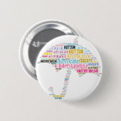 Autisme-bewustmakingsproducten Ronde Button 5,7 Cm (Voorkant /achterkant)